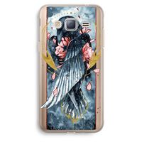 Golden Raven: Samsung Galaxy J3 (2016) Transparant Hoesje