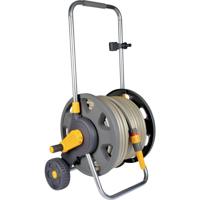 Hozelock Hozelock Schlauchwagen mit 50m Schlauch 2435R0000 Slangwagen 50 m 1 stuk(s) Grijs