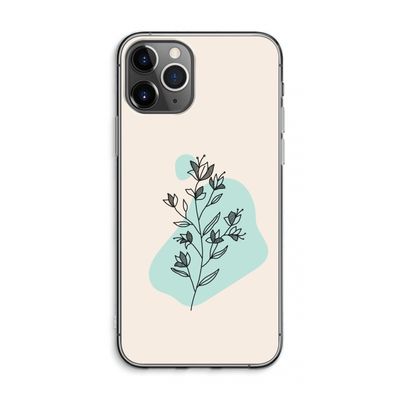 Violets are blue: iPhone 11 Pro Max Transparant Hoesje