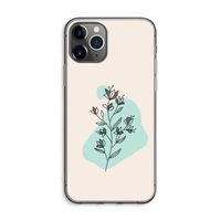 Violets are blue: iPhone 11 Pro Max Transparant Hoesje