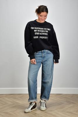 Golden Goose trui GUP01938.P001872.50907 sky captain/heritage white