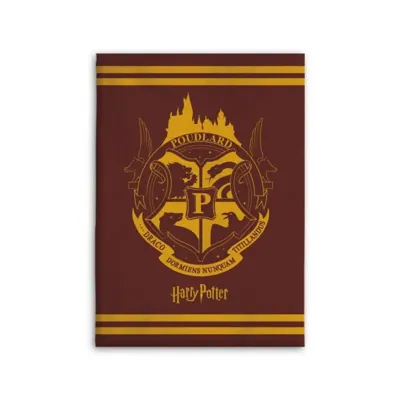 Harry Potter fleece plaid 130 x 160 cm - polyester Harry Potter fleece plaid 130 x 160 cm - polyester