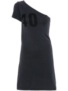 Courrèges robe courte Tuba - Gris