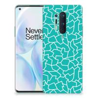 OnePlus 8 Pro | Hoesje maken | Cracks Blue