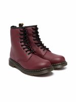 Dr. Martens Kids bottines à lacets - Rouge