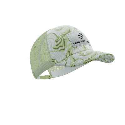 Compressport Trucker 6 panel cap - GROEN - Unisex