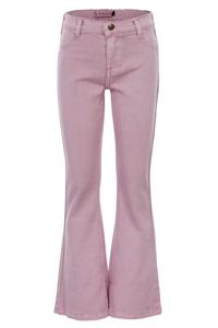 LOOXS Little Meisjes flair broek twill - Paars