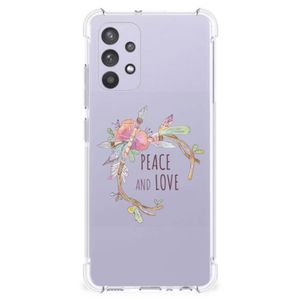 Samsung Galaxy A32 4G | A32 5G Enterprise Editie Stevig Bumper Hoesje Boho Text