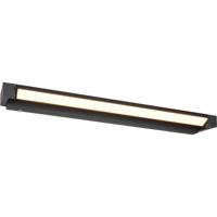 LED Wandlamp Mat Zwart - 15.5W - Aanpasbare Kleur & Touchdimmer