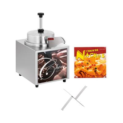 Sausdispenser - met verwarmingsfunctie - nachokaas - chocolade - 3,3 L