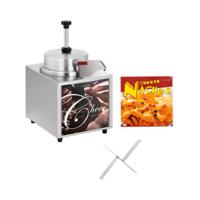 Sausdispenser - met verwarmingsfunctie - nachokaas - chocolade - 3,3 L Sausdispenser - met verwarmingsfunctie - nachokaas - chocolade - 3,3 L