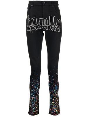 Haculla jean skinny Smothered in Paint - Noir