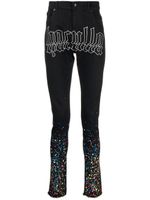 Haculla jean skinny Smothered in Paint - Noir