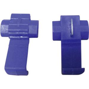 TRU COMPONENTS Snelklemverbinder Flexibel: 1-2.5 mm² Massief: 1-2.5 mm² Aantal polen: 2 Blauw 5 stuk(s)
