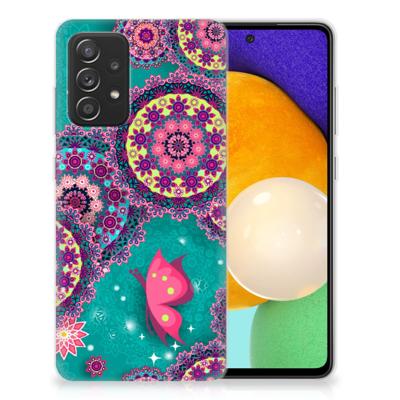 Samsung Galaxy A52 (5G/4G) | Hoesje maken | Cirkels en Vlinders