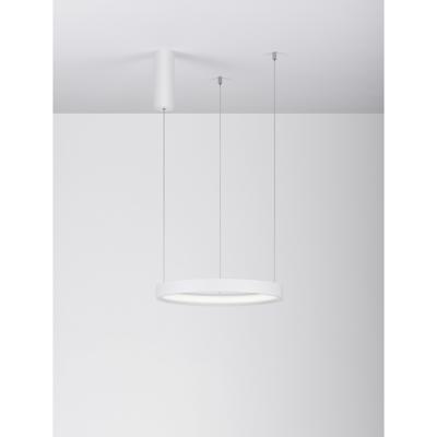 Lyora Ronde hanglampPerrine wit Ø 40cm - 9345613