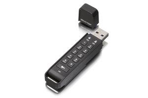 iStorage datAshur® Personal2 USB-stick 64 GB Zwart IS-FL-DAP3-B-64 USB 3.2 Gen 1 (USB 3.0)