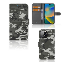 iPhone 14 Pro Max Telefoon Hoesje Army Light