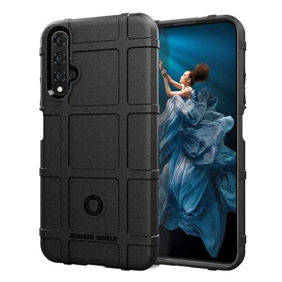 Schokbestendige beschermer cover volledige dekking siliconen case voor Huawei Honor 20 (zwart)