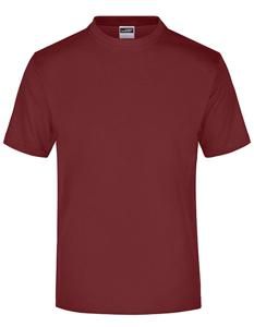 James & Nicholson JN001 Round-T Medium - Wine - XXL