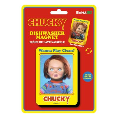 Child's Play: Chucky Clean Dirty Dishwasher Magnet *