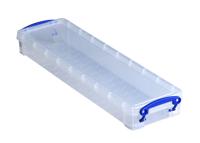 Opbergbox ru 0.8ltr 355x100x40 mm transp wit