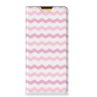 Samsung Galaxy M52 | Hoesje met Magneet | Waves Roze