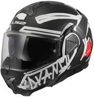 LS2 Helmet ff910 advant ii tape xl matt bl/white