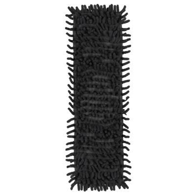 Urban Living Vloerwisser doek - microvezel - zwart - reserve dweil - mop