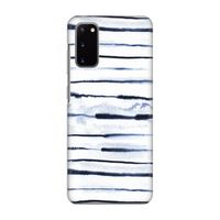 Ink Stripes: Volledig geprint Samsung Galaxy S20 Hoesje