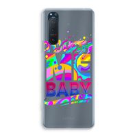 Touch Me: Sony Xperia 5 II Transparant Hoesje
