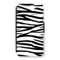 Zebra pattern: iPhone 12 Flip Hoesje