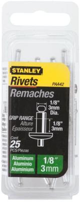 Stanley popnagels 3x3mm (25 stuks)