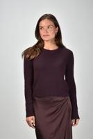Lisa Yang trui Mable 2022117 mahogany