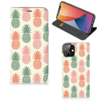 iPhone 12 | iPhone 12 Pro Flip Style Cover Ananas