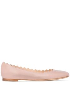 Chloé ballerines Lauren en cuir - Rose