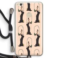 Pop Some Kim: Huawei Ascend P8 Lite (2017) Transparant Hoesje met koord