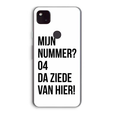 Da ziede van hier: Google Pixel 4a 5G Transparant Hoesje