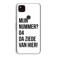 Da ziede van hier: Google Pixel 4a 5G Transparant Hoesje