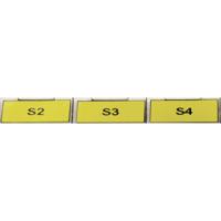 HellermannTyton 594-11102 TAG121LA4-1102-YE Kabeletiket Helatag 20 x 8 mm Kleur van het label: Geel Aantal etiketten: 10000