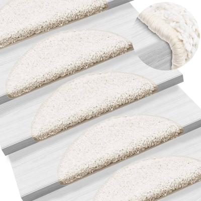 VidaXL Trapmatten 10 st 56x17x3 cm wit