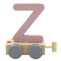 JeP kids houten treinletter Z-roze