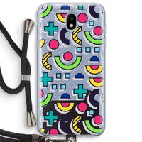 8-bit N°6: Samsung Galaxy J5 (2017) Transparant Hoesje met koord