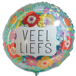 Veel liefs ballon