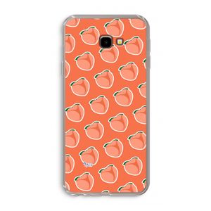 Just peachy: Samsung Galaxy J4 Plus Transparant Hoesje