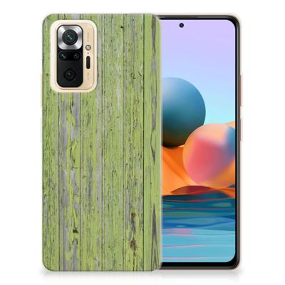 Xiaomi Redmi Note 10 Pro | Bumper Hoesje | Green Wood