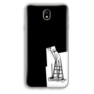 Musketon Painter: Samsung Galaxy J7 (2017) Transparant Hoesje