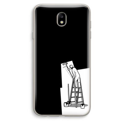 Musketon Painter: Samsung Galaxy J7 (2017) Transparant Hoesje