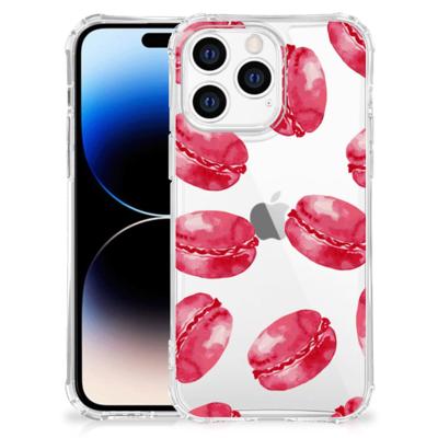 Apple iPhone 14 Pro Max Beschermhoes Pink Macarons Apple iPhone 14 Pro Max Beschermhoes Pink Macarons