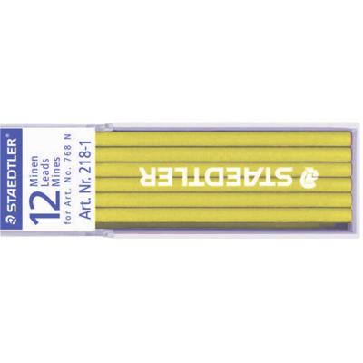 Staedtler Balpenvulling 218-1 Geel 12 stuk(s)